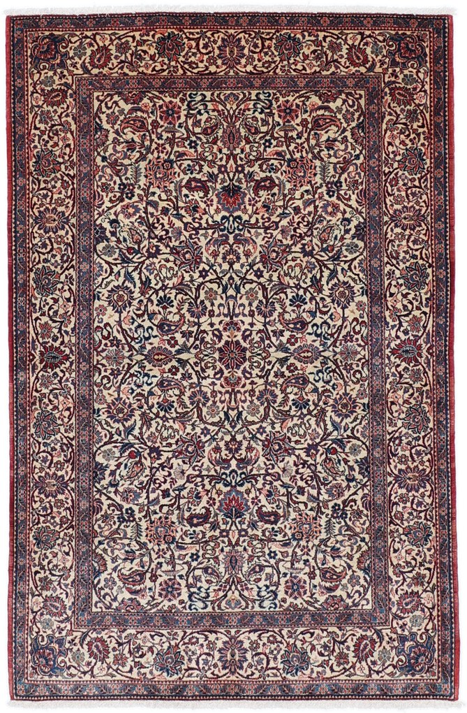 Kashan Tappeto persiano 210 x 140 (Iran) Annodato A Mano