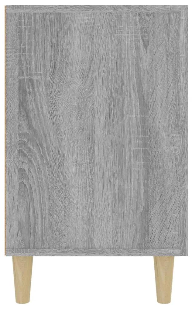 Credenza grigio sonoma 100x36x60 cm in legno multistrato