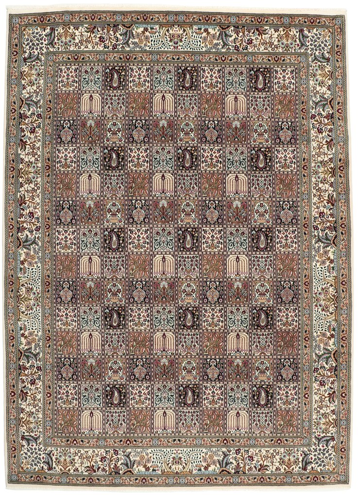 Moud Tappeto 340x250 (Iran) Annodato A Mano