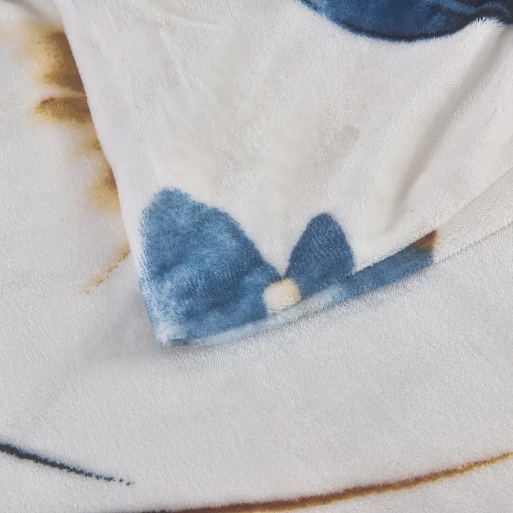 Set copripiumino e federa blu scuro in micropile per letto singolo 140x200 cm Marbella – My House