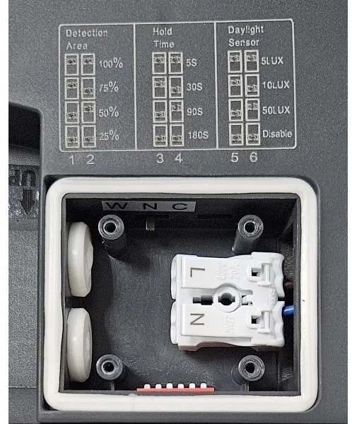 Plafoniera LED da bagno con sensore ELLÉ LED/24W/230V diametro 26 cm IP54 antracite