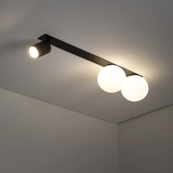 Faretto da incasso VOX 2xG9/8W/230V + 1xGU10/10W nero