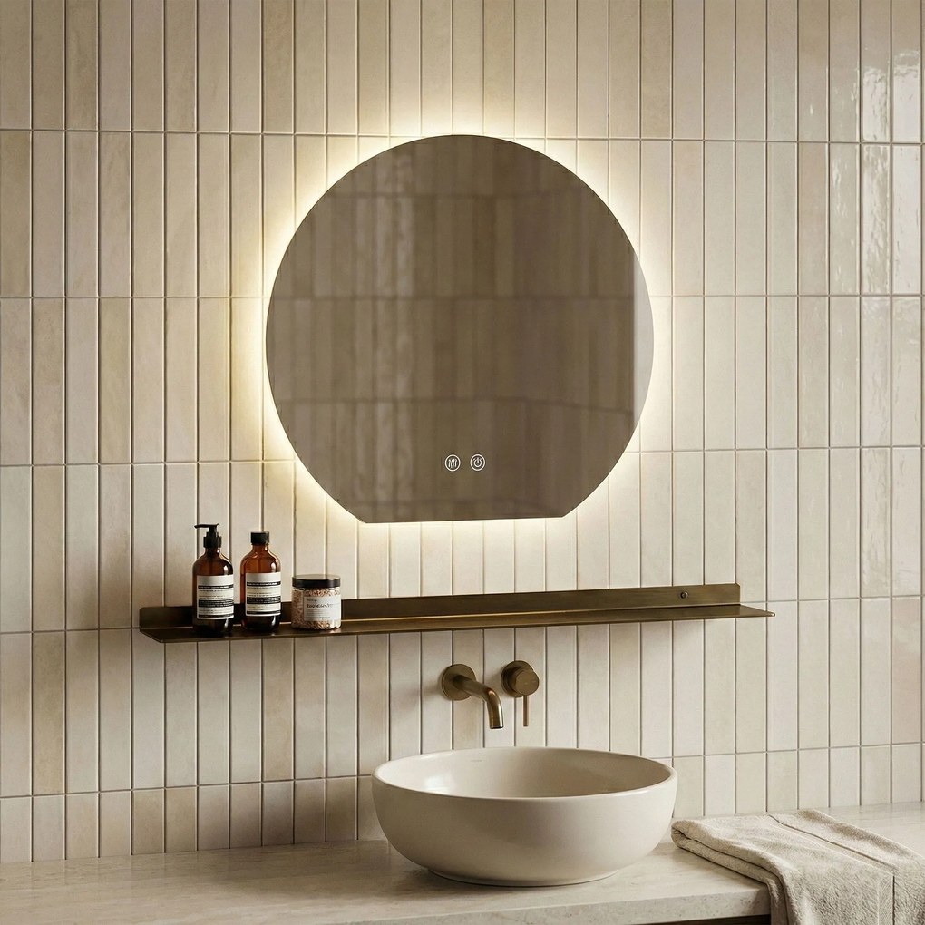 Specchio LED 70cm Fabio