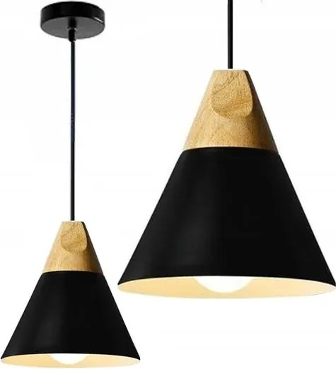 Lampada da soffitto pensile Scandi A. Nera