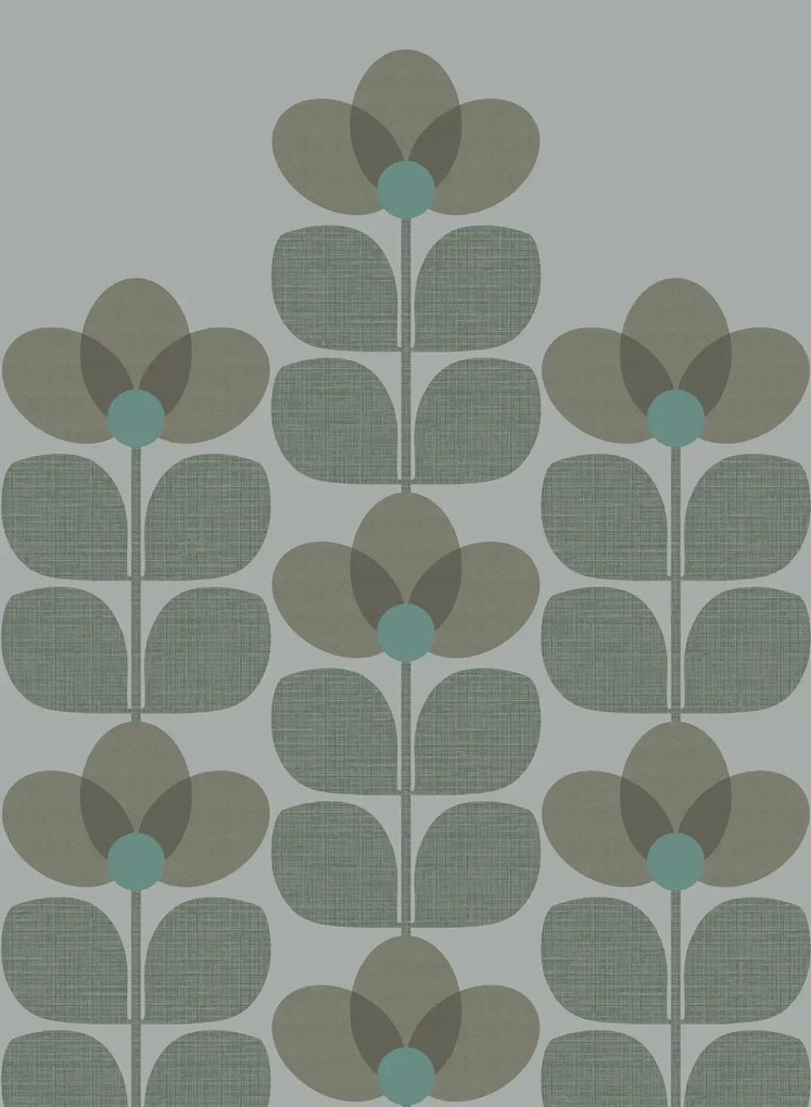 Isidore Leroy Wandbild Flower - Sauge Panel A
