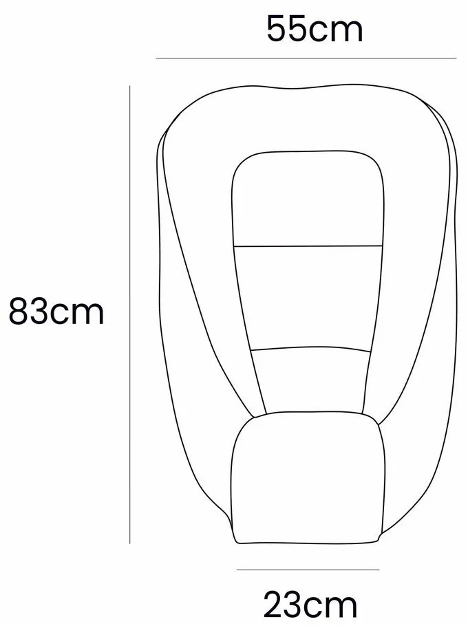 Riduttore per lettino beige 55x83 cm – Meowbaby