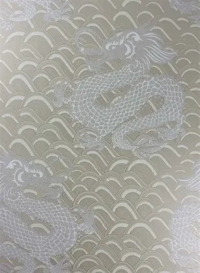 Matthew Williamson Carta da parati Celestial Dragon - Metallic Antique Gold