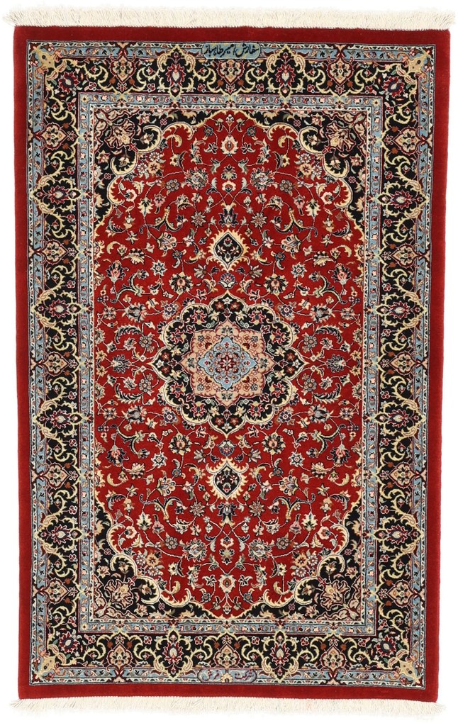 Isfahan Tappeto persiano 80x130 (Iran) Annodato A Mano