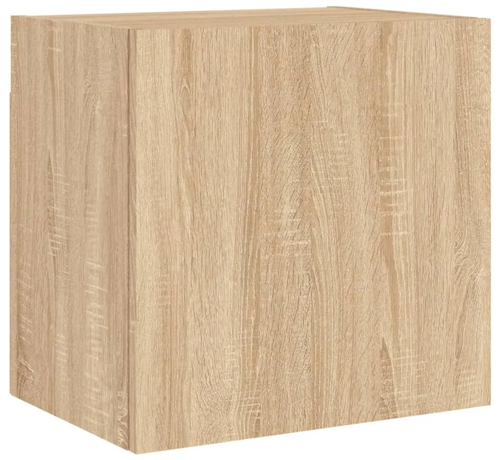 Mobile tv parete rovere sonoma 40,5x30x40 cm legno multistrato