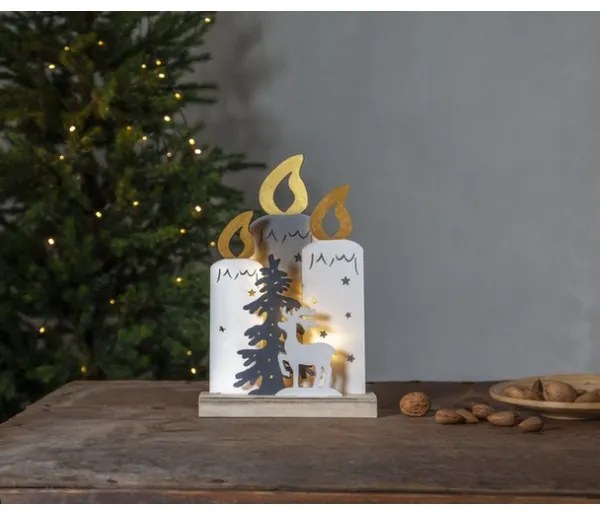 Eglo 411289 - Decorazione natalizia LED FAUNA 10xLED/0,03W/2xAA