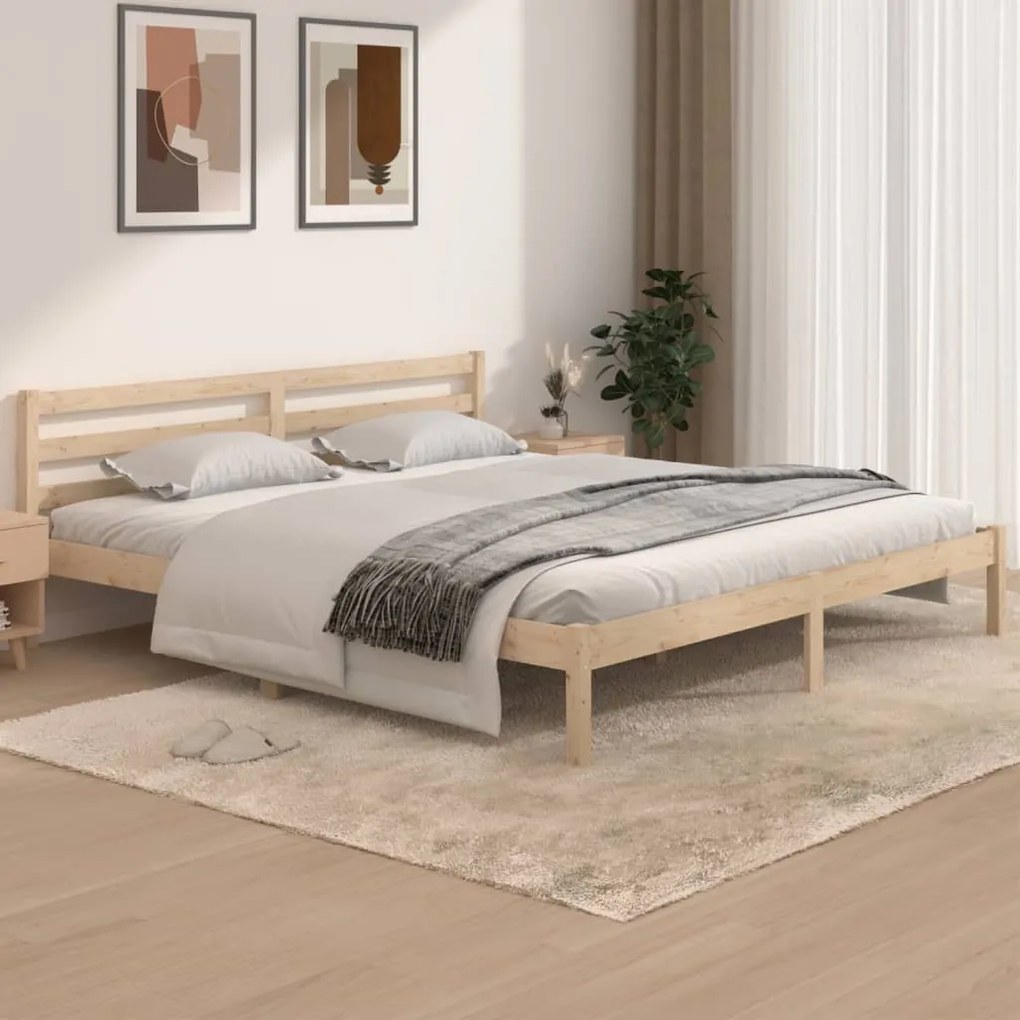 Giroletto İn Legno Massello 180x200 Cm Super King /