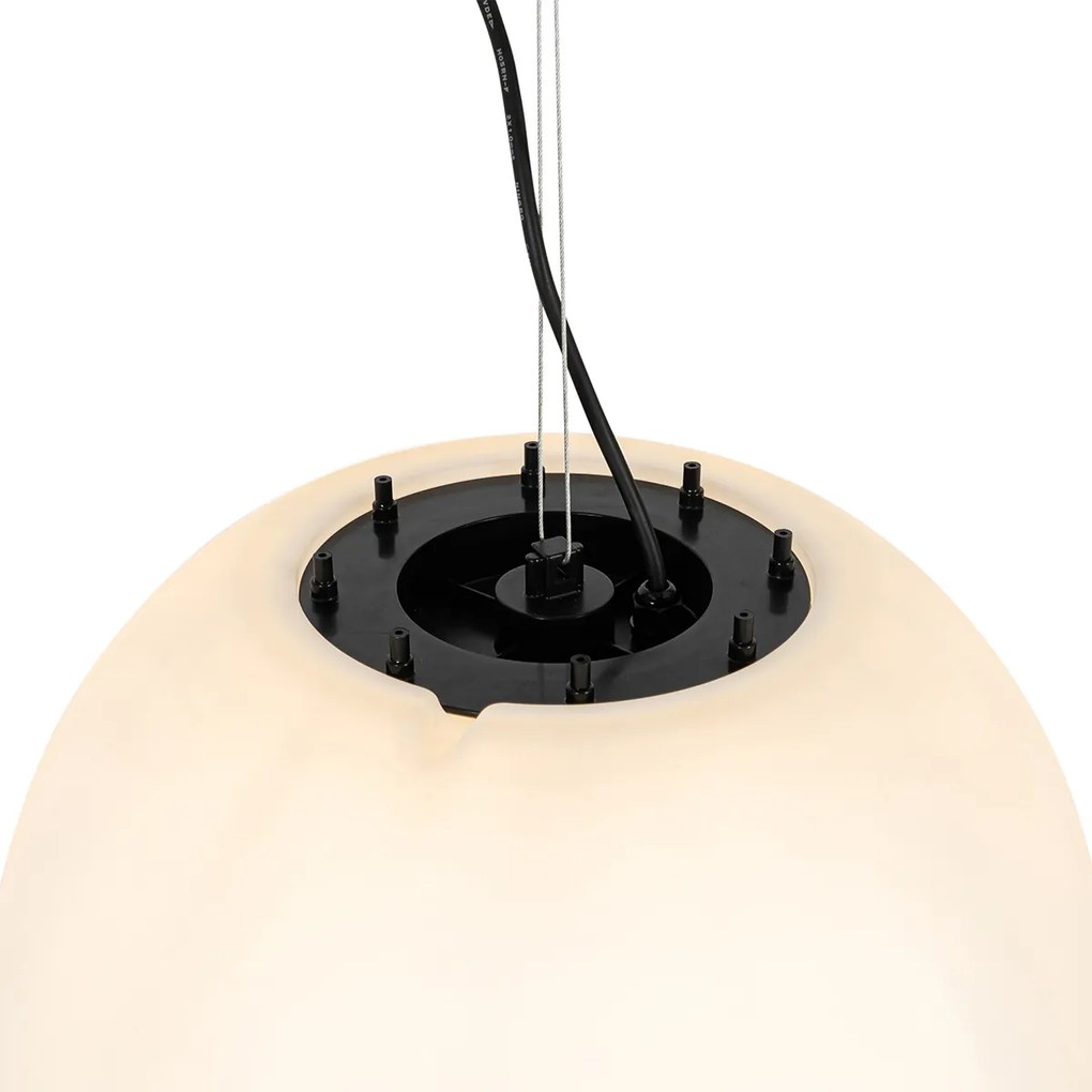 Lampada da esterno smart bianca 45 cm IP65 con WiFi A60 - Nura