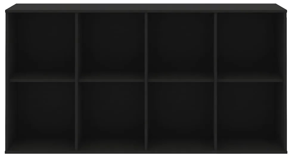 Scaffale modulare nero 136x69 cm Mistral Kubus - Hammel Furniture