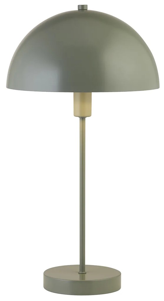 Lampada Da Scrivania Contemporanea Mushroom Acciaio Verde 1 Luce E14