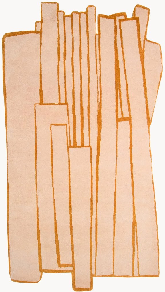 Tappeto in lana annodato a mano Contour