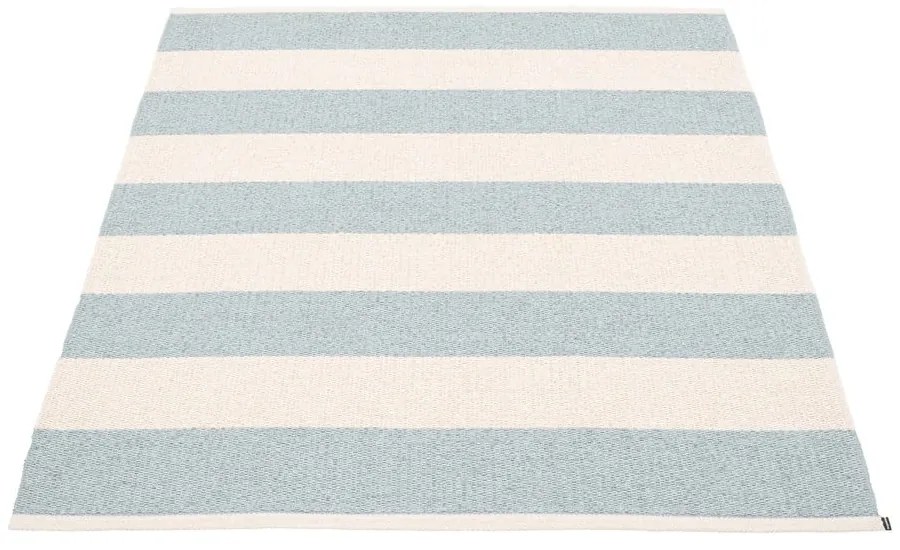 Tappeto da interno/esterno azzurro/color crema 140x180 cm Bob Blue Fog – Pappelina