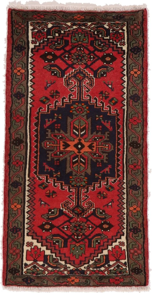 Hamedan Tappeto persiano 140 x 70 (Iran) Annodato A Mano