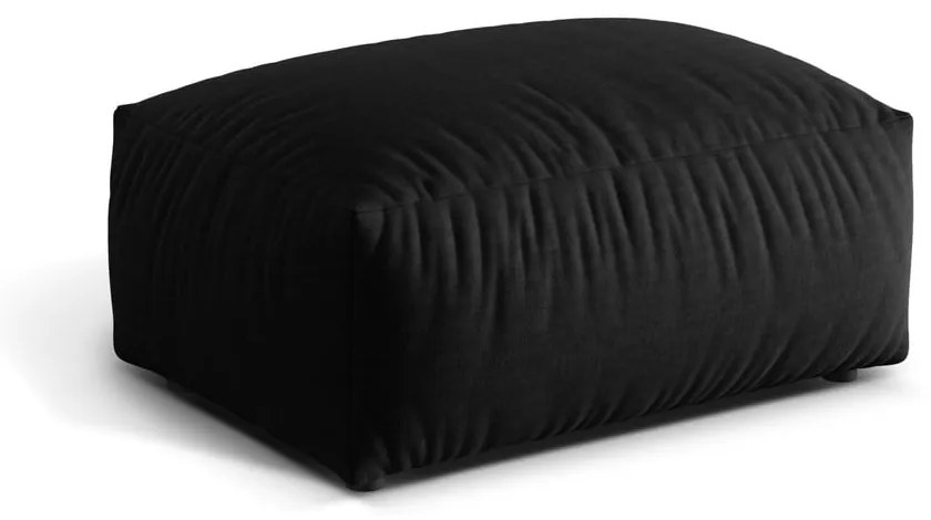 Poggiapiedi modulare nero Martina - Micadoni Home