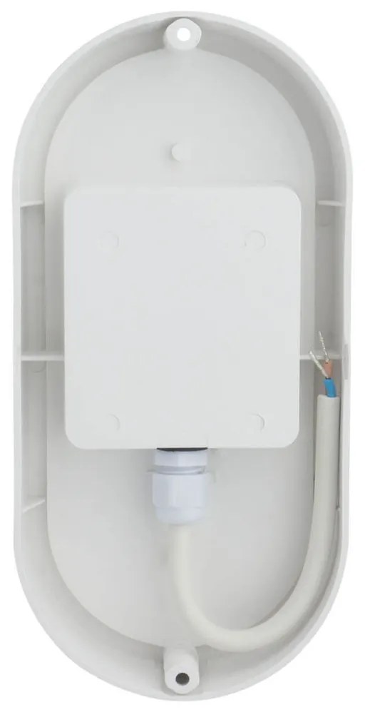 Plafoniera LED da Esterno 15W IP65 Ovale CCT - Bianco Variabile