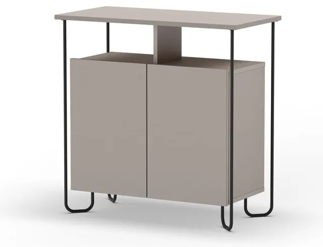 Mobile grigio-beige 80x80 cm Dilly - Marckeric