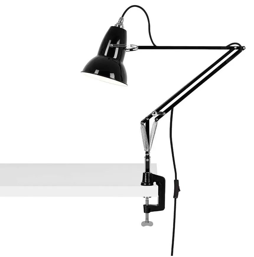 Anglepoise - Original 1227 Lampada da Scrivania con Supporto Jet Black Anglepoise