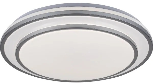 Rabalux 2131 - Plafoniera LED dimmerabile LUPITA LED/40W/230V argento + telecomando