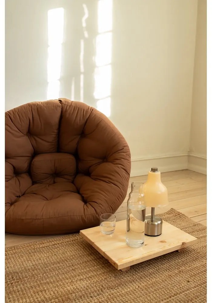 Set di 2 comodini in legno di pino di colore naturale Naturale Dock - Karup Design