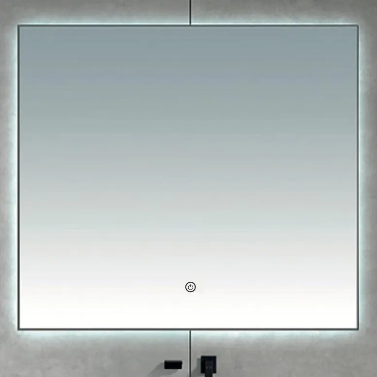 Brilagi -LED Specchio da bagno DESIO LED/24W/230V 60x60 cm IP44 CRI 90 dimmerabile + CCT