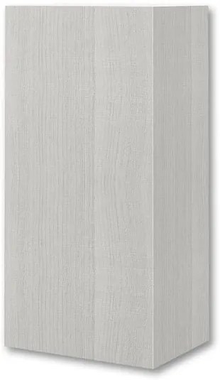 Pensile bagno Moon bianco in truciolare BADEN HAUS, 1 anta apertura da sinistra P 25 x L 35 x H 70 cm