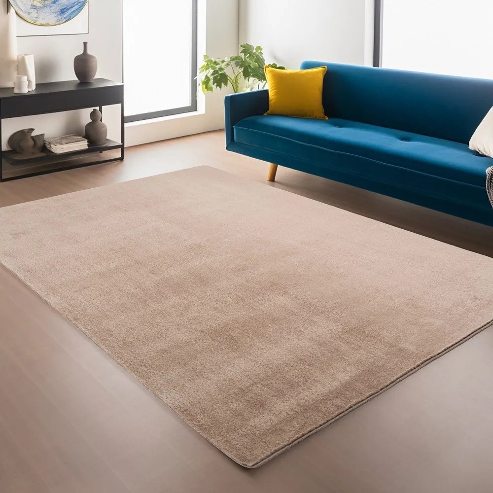Tappeto beige lavabile 140x200 cm Joy 1400 – Ayyildiz Carpets