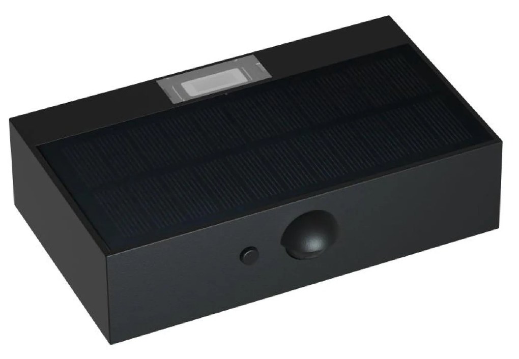 Applique Solare MINI-WALL Nera 350 lumen