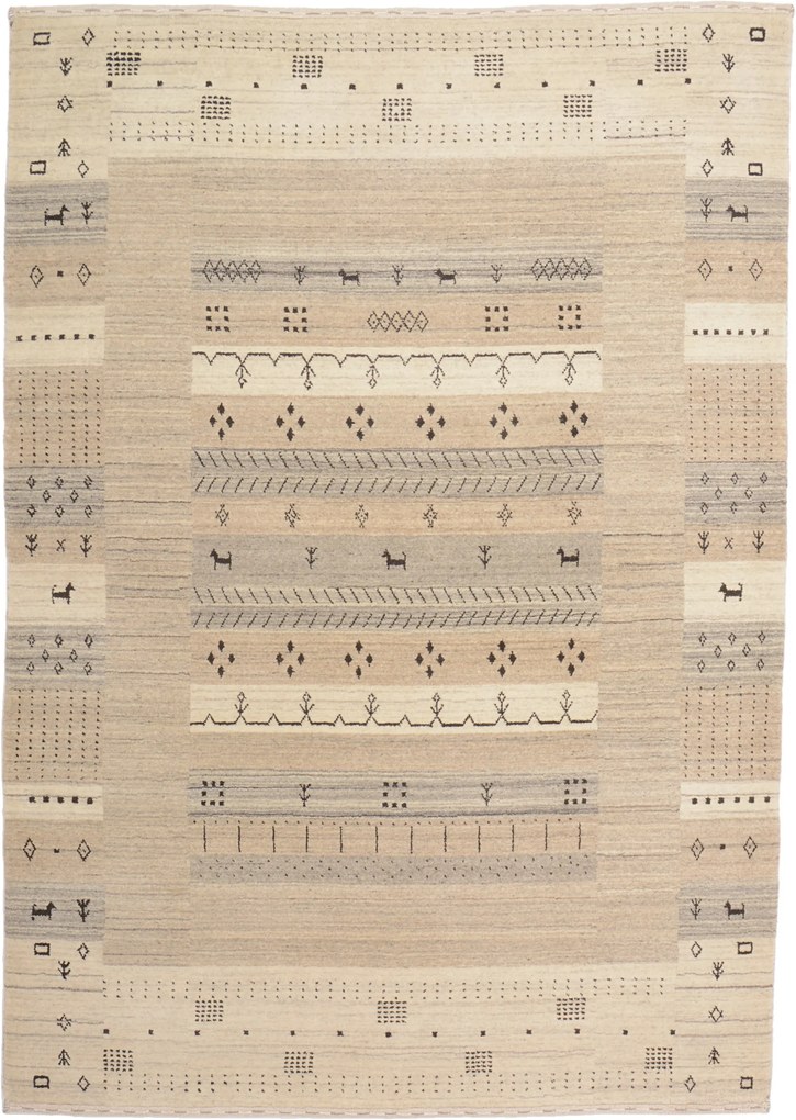 Loribaft Tappeto 200x140 (Indian) Annodato A Mano