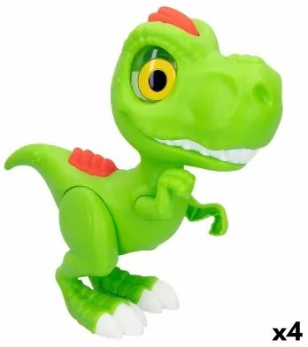 Statuetta Articolata Funville Dinosauro 23 x 21 x 8 cm 23 x 21,5 x 8,5 cm (4 Unità)