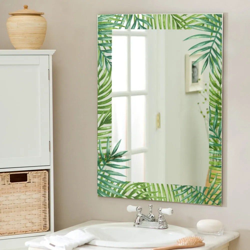 Specchio da parete Espejo Decorado Monstera, 50 x 70 cm - Surdic