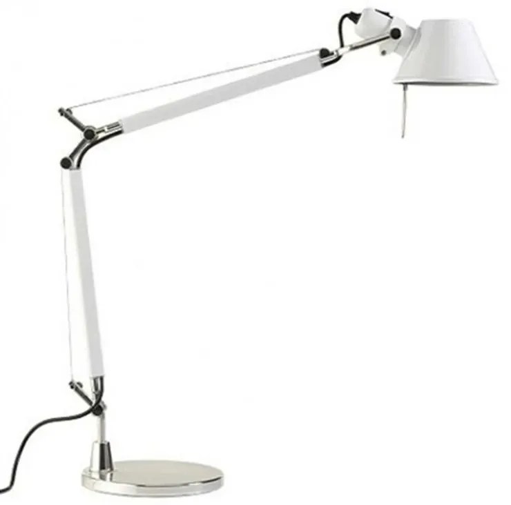 Tolomeo Lampada da Tavolo E27 Bianco con Bianco Base - Artemide