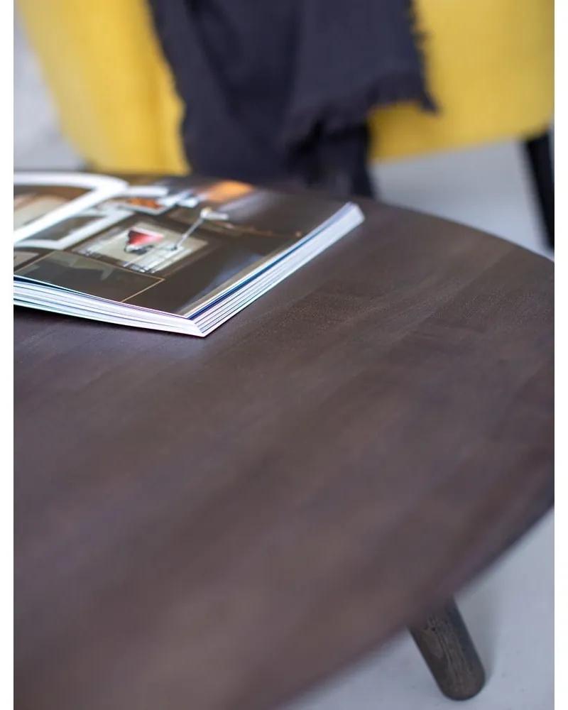 Tavolino in legno di frassino grigio Contrast Pick - Ragaba