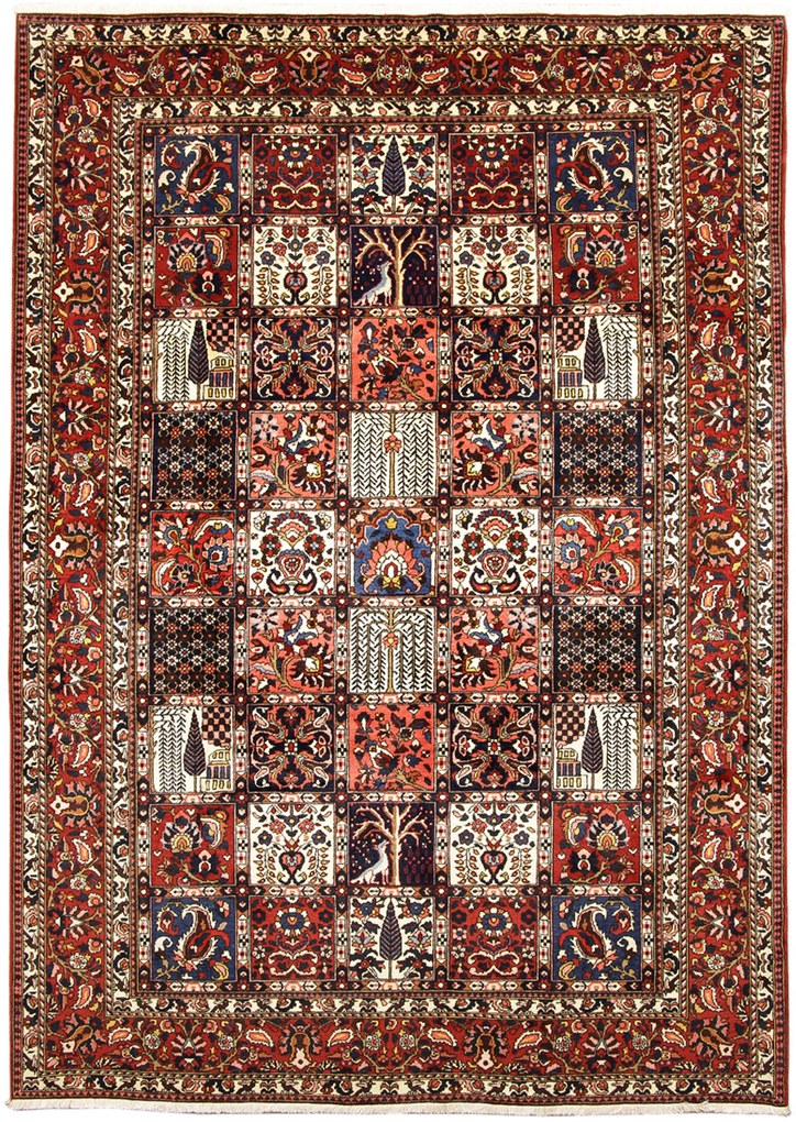 Bakhtiar Tappeto persiano 300 x 210 (Iran) Annodato A Mano