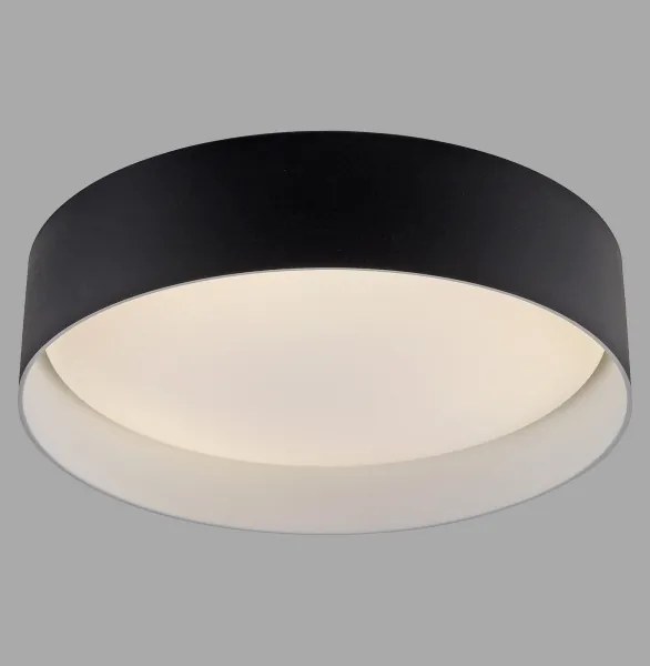 Schöner Wohnen 14593-18 - Plafoniera LED dimmerabile TAVOLI LED/10W/230V nera + telecomando