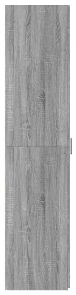 Credenza grigio sonoma 40x42,5x185 cm in legno multistrato