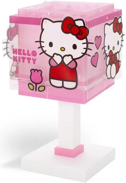 Dalber 73261 - Lampada LED per bambini HELLO KITTY 1xG4/4W/230V rosa