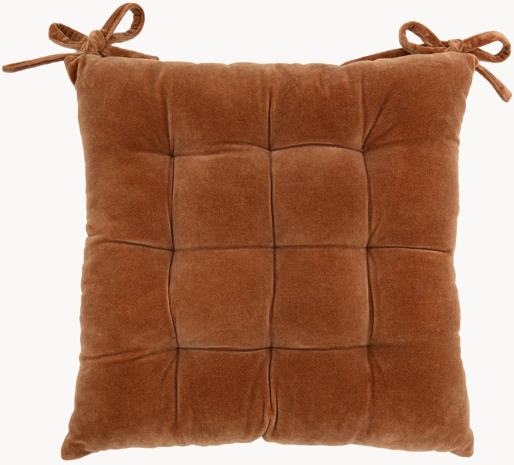 Cuscino sedia in velluto Cozy