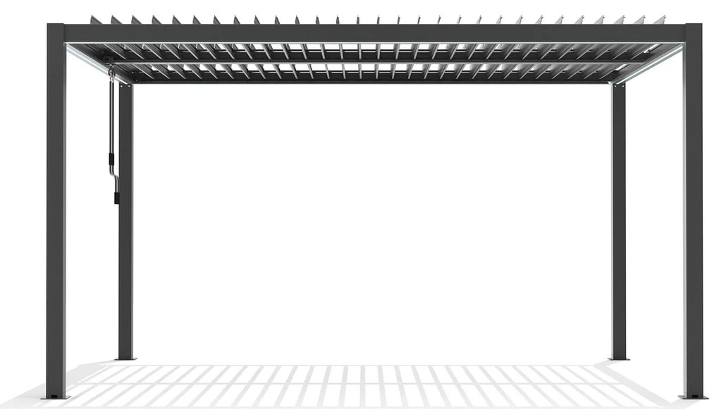 NIMBUS - pergola bioclimatica in alluminio 3x4