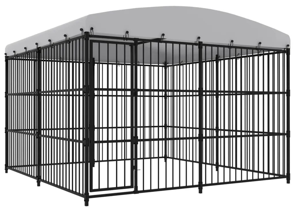 Canile Da Esterno Con Tetto 300x300x210 Cm /