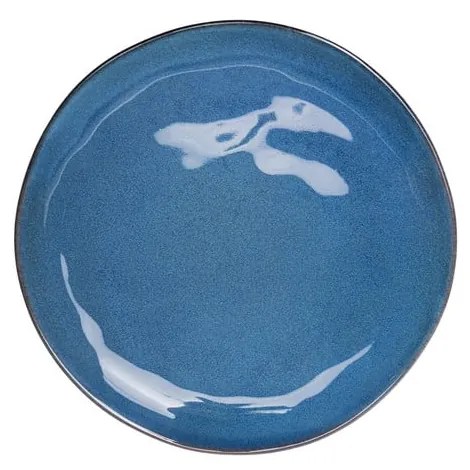 Set da pranzo in gres blu scuro 16 pezzi Glosia - Bonami Selection