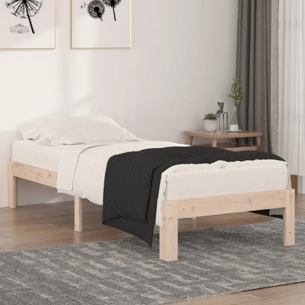 Giroletto İn Legno Massello 75x190 Cm Small Single /