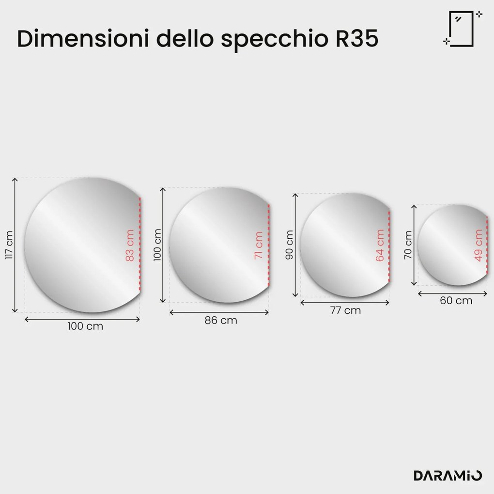 Specchio bronzeo – Pure Collection R35