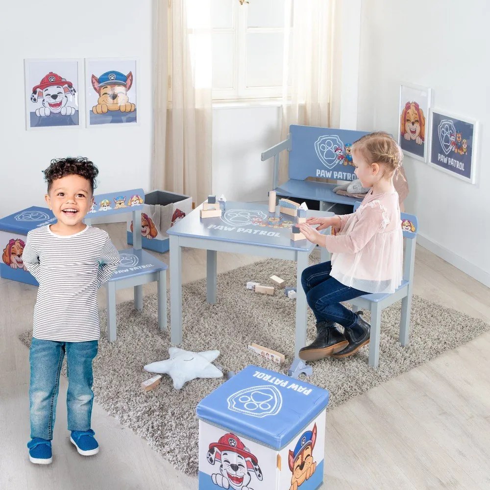 Set di mobili per bambini 3 pz Paw Patrol – Roba