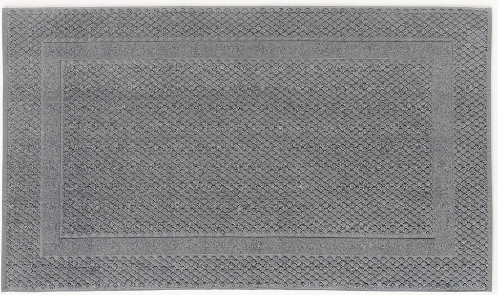 Tappetino da bagno antiscivolo con motivo a nido d'ape Katharina