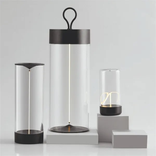 Zuma Line 1001 - Lampada LED ricaricabile dimmerabile ESTERNO LED/0,5W/230V nera