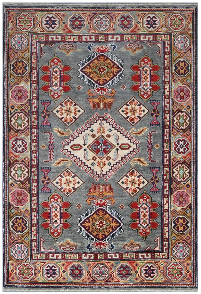 Kazak Tappeto orientale 120x180 (Pakistan) Annodato A Mano